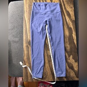 lululemon athletica wunder train water drop - 23” - sz 8